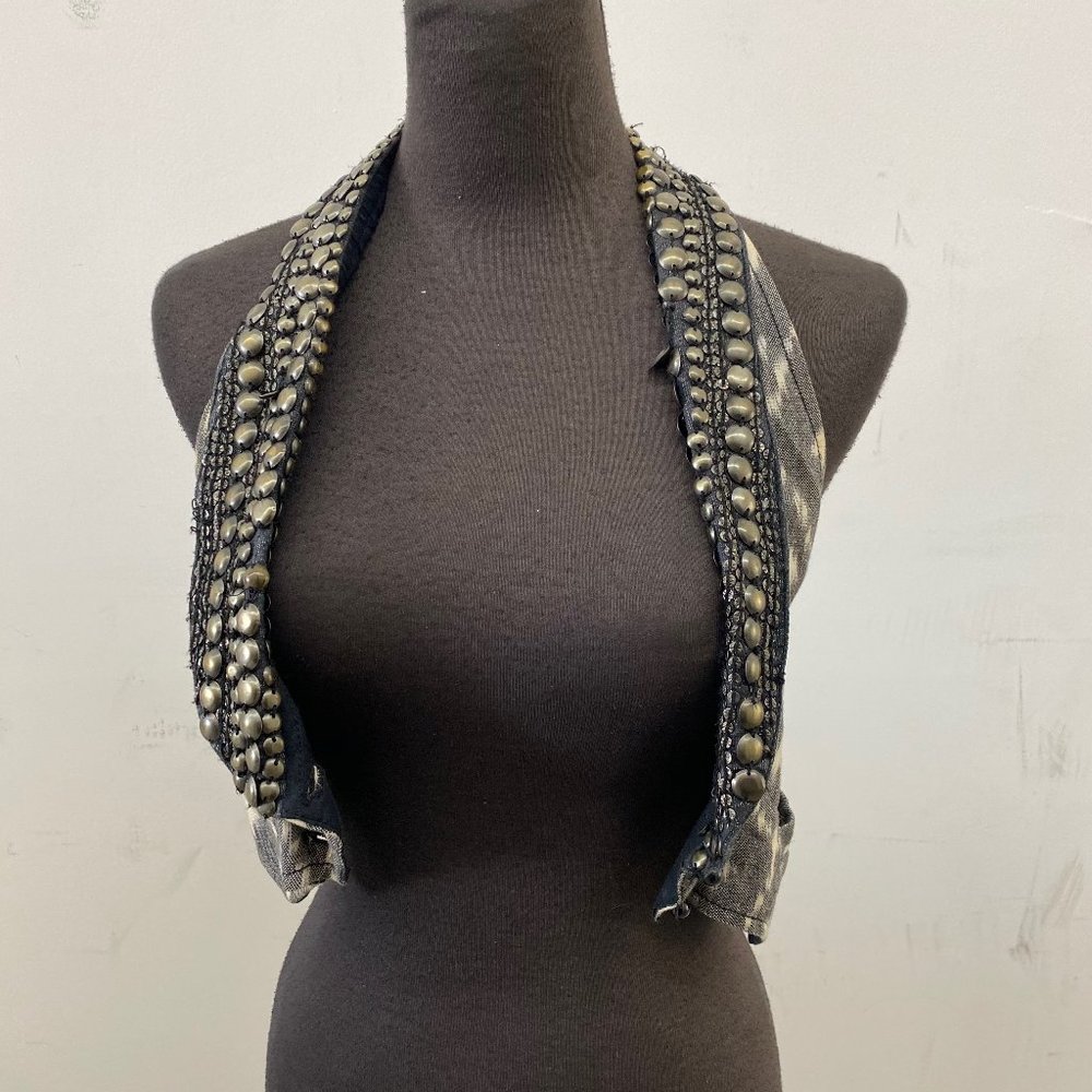 Vest With Beaded Detail